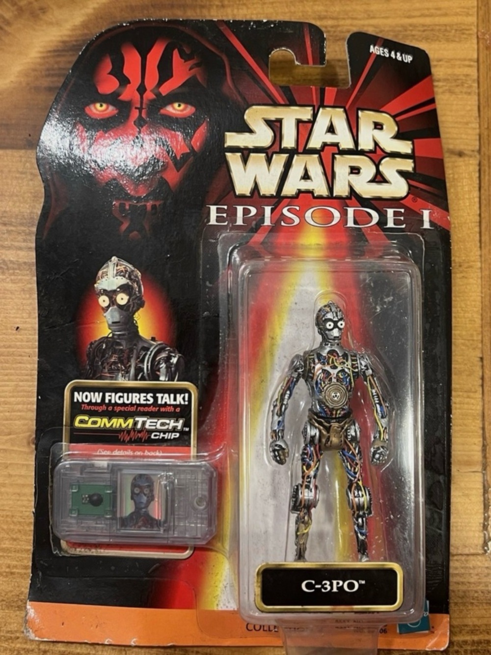 1998 Hasbro Star Wars: Episode 1 C-3PO Action Figure w/ Commtech Chip NIB